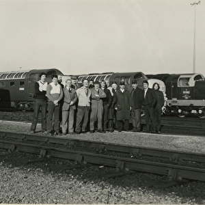 York Motive Power Depot. 5 November 1981