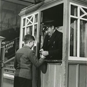 York station, 1953