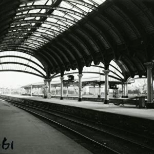 York station, British Rail, 1977
