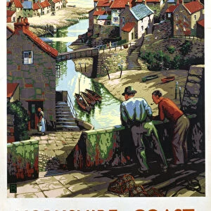 Yorkshire Coast, BR poster, 1948-1960