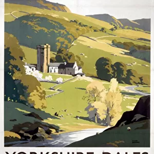 Yorkshire Dales, BR (NER) poster, 1953