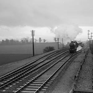 An LNER Pacific class locomotive pulling The Flying Scotsman, December 1929