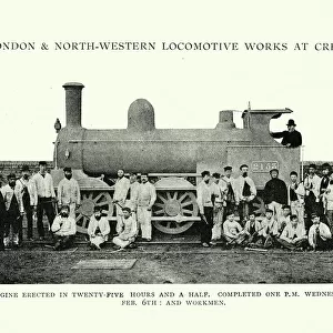 Stream Train built in, Crewe Locomotive Works, 1892