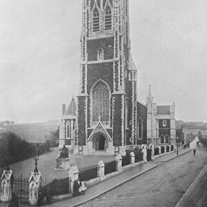 The burned city of Cork. St Marys Cathedral. 14 December 1920