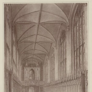 Chapel, New College (engraving)