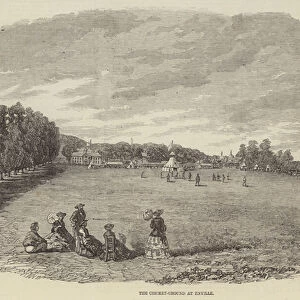 The Cricket-Ground at Enville (engraving)