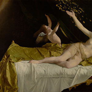 Danae and the Shower of Gold, 1621-3 (oil on canvas)