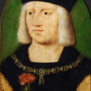 Early Netherlandish Art : Portrait of Emperor Maximilian I (1459-1519) par Cleve