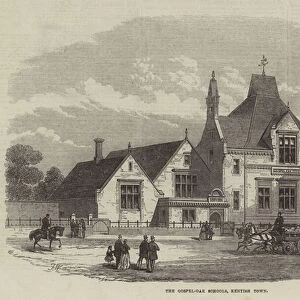 The Gospel-Oak Schools, Kentish Town (engraving)