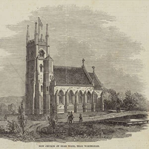 New Church at Bear Wood, near Wokingham (engraving)