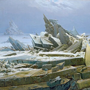 The Polar Sea, 1824 (oil on canvas)