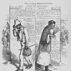 Political assassinations, taking the consequences, from Harpers Weekly