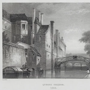 Queens College, 1842 (engraving)
