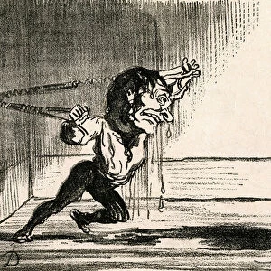 The regeneration of man through gymnastics, 1865 (engraving)