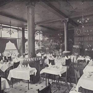The Restaurant, Harrods (litho)
