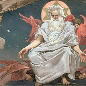 Savaoph, God the Father, 1885-96 (oil on canvas)