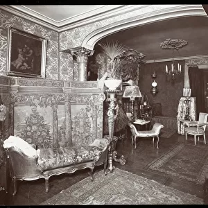 Sitting room in the residence of Elsie de Wolfe at 122 East 17th Street, New York