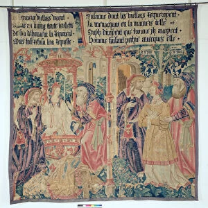 Susanna and the Elders, central panel from the Story of Susanna (tapestry)