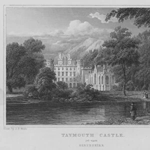 Taymouth Castle, 2nd View, Perthshire (engraving)