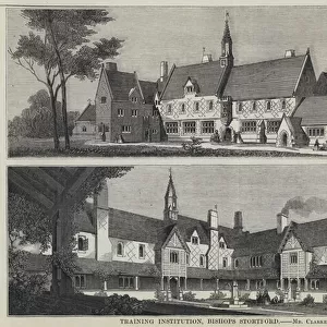 Training Institution, Bishops Stortford (engraving)