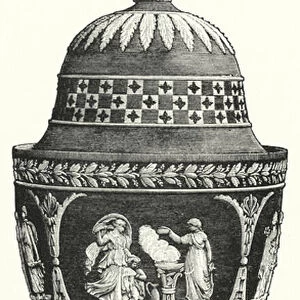 Wedgwood vase (engraving)