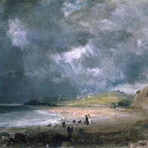 Weymouth Bay, 1816 (oil on canvas)