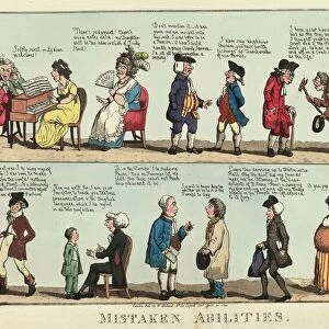 Mistaken abilities, Woodward, G. M. (George Moutard), approximately 1760-1809, engraving
