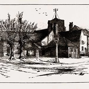 RUISLIP, UK, engraving 1881 - 1884