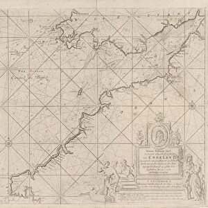 Sea chart of the Bristol Channel, Jan Luyken, Anonymous, Johannes van Keulen (I)