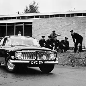 1963 Ford Zephyr Police car. Creator: Unknown