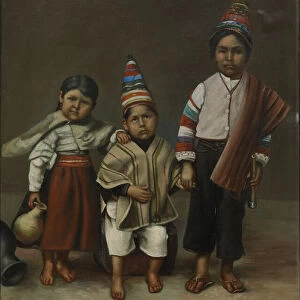 Aymara Children, ca. 1890-1892. Creator: Unknown