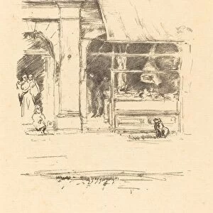The Butchers Dog, 1896. Creator: James Abbott McNeill Whistler