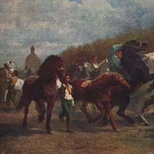 The Horse Fair, 1855, (c1915). Artists: Rosa Bonheur, Nathalie Micas