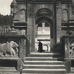 Kloster im Tempeldes Heiligen Zahnes (Dalada Maligawa Vihara), Kandy, 1926