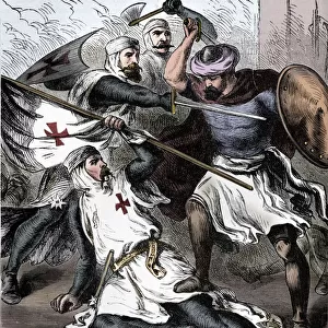 Knights Templar on the Field of Battle, c1910