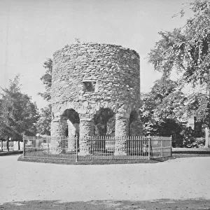 The Old Norse, Tower, Newport, R. I. c1897. Creator: Unknown