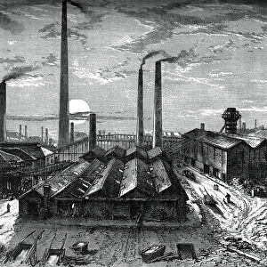 The St Rollox chemical works, Glasgow, c1880