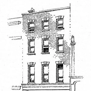 William Blakes house, 17 South Molton Street, London, 1912. Artist: Frederick Adcock