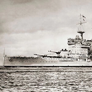 HMS Warspite Queen Elizabeth-class Battleship