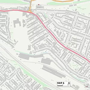 Brent HA9 6 Map