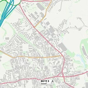 Kirklees BD19 3 Map
