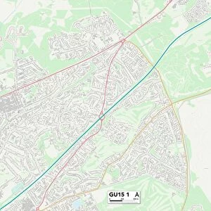 Surrey Heath GU15 1 Map