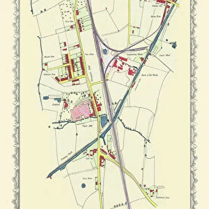 Old Map of Kettlebrook near Tamworth 1882