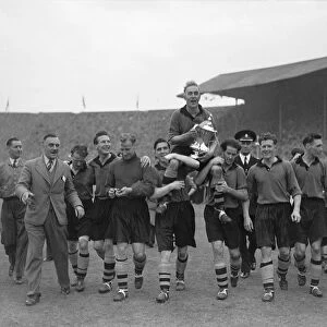 1949 FA Cup Final at Wembley Stadium Wolverhampton Wanderers 3 v Leicester City 1