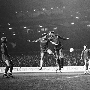 Chelsea v Wigan Athletic FA Cup match at Stamford Bridge January 1980