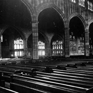 Coventry Cathedral, Cathedral Church of St Michael, before it was damaged during