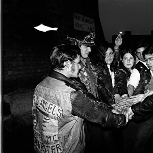 Initiation of new members of Hells Angels 1969