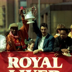 Michael Thomas, who scored the opening goal of the 1992 FA Cup Final which saw Liverpool