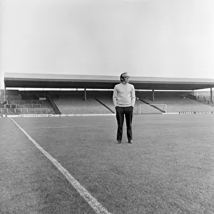 Middlesbrough F. C. footballer Nobby Stiles pictured at Ayresome Park. 27th July 1971