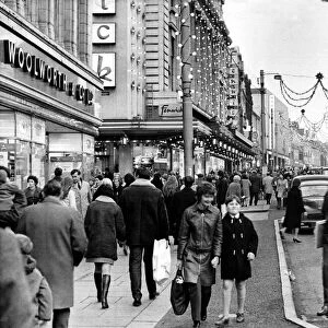 The Woolworths shop on Northumberland Street, Newcastle